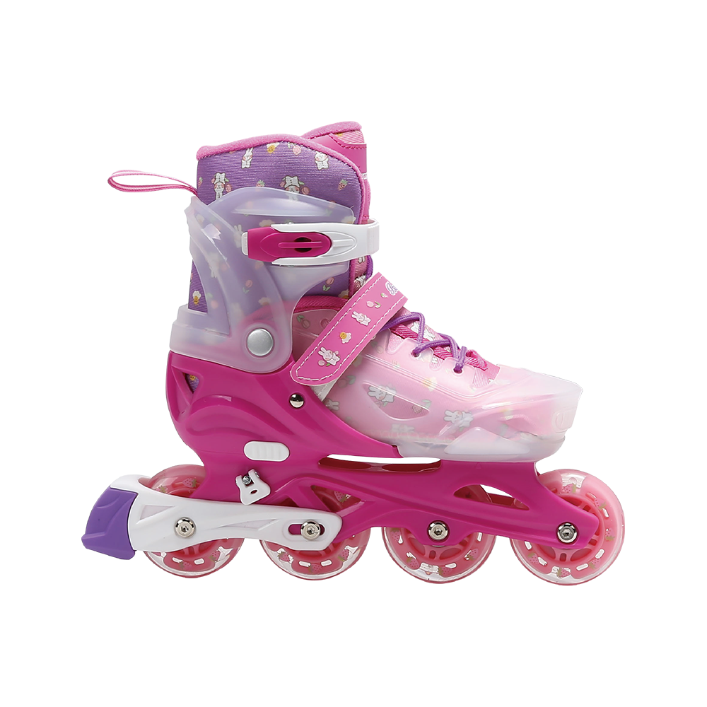 BW-230-3 Patines en línea con rueda LED con chispas