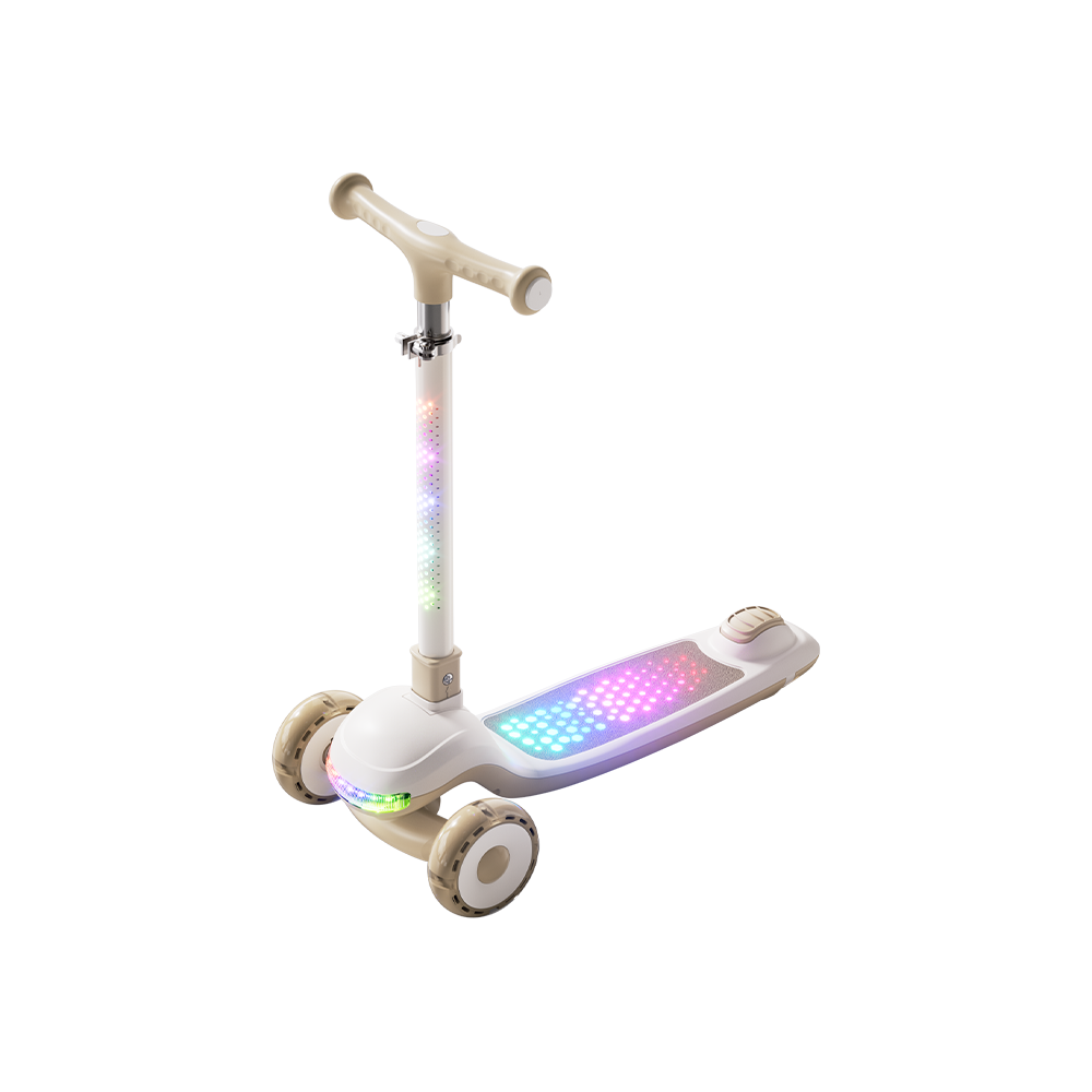 Patinete infantil con luz LED FL-860