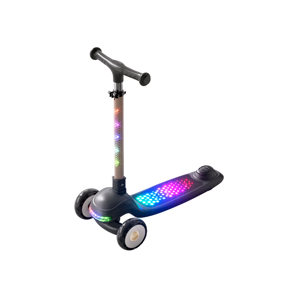 Patinete infantil con luz LED FL-860