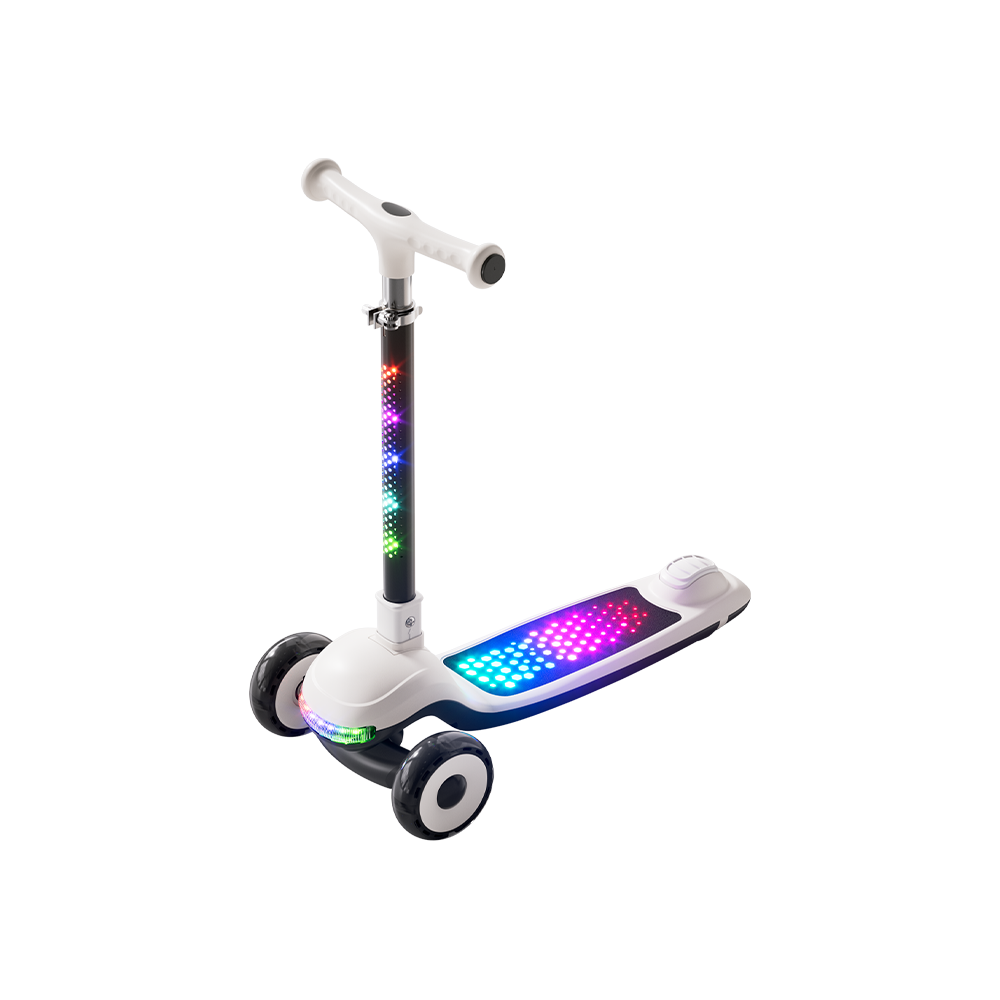 Patinete infantil con luz LED FL-860